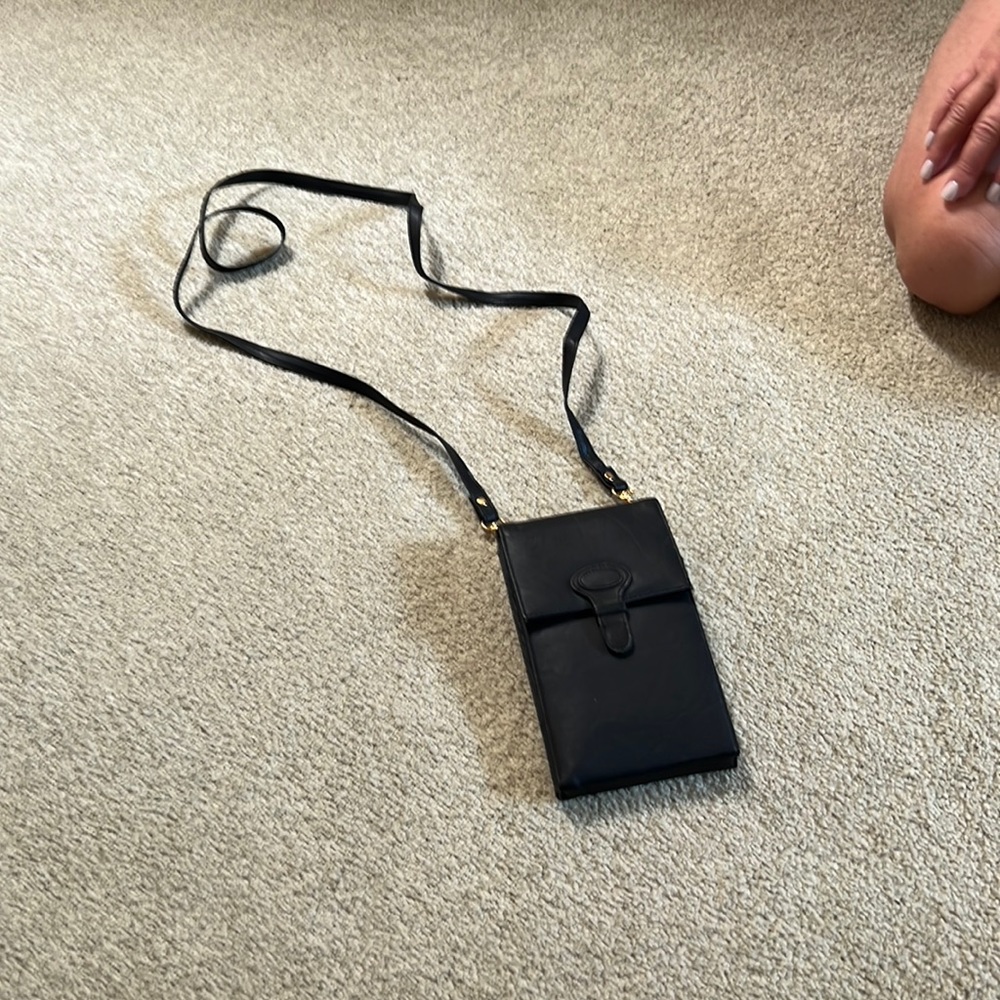 Black crossbody bag